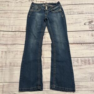Wallflower Bootcut Denim Medium Blue Jeans Women's Size 7 (28x29)